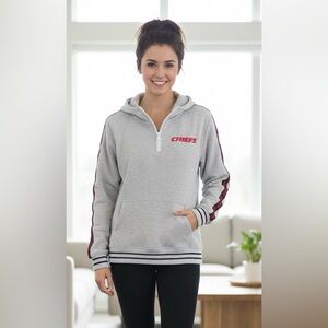 NFL Team Apparel Kansas City KC Chiefs Pullover Hoodie Size Medium